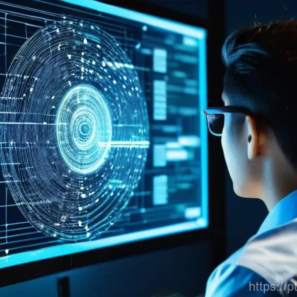 간학문적 연구의 데이터 분석 방법 - **Prompt:** A focused professional, wearing smart business casual attire, meticulously untangling a ...