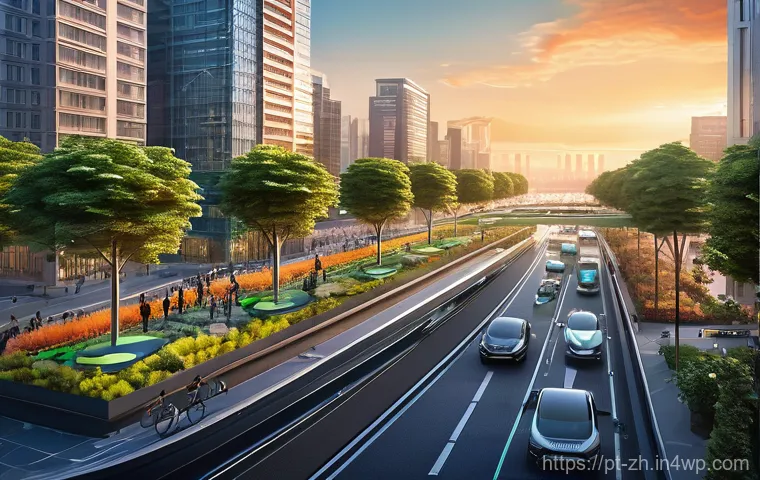 간학문적 연구와 기술 융합 - **Prompt 1: Interdisciplinary Research Hub**
    "A vibrant, wide-angle shot of a futuristic researc...